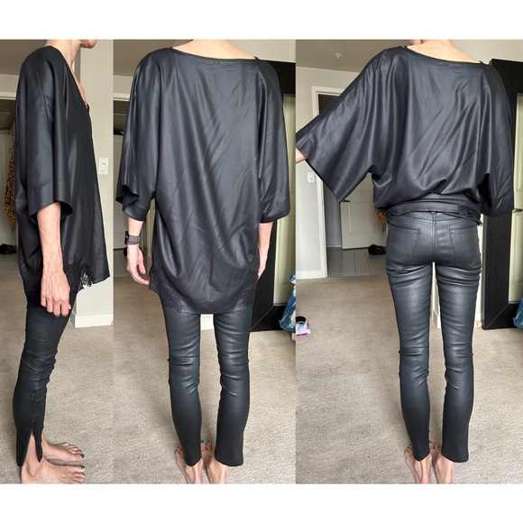 Current Elliot Leather Biker Pant - Picture 16 of 16